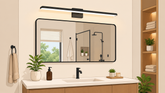 Hoe kies je de juiste spiegellamp voor de badkamer?