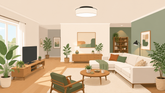 Is een plafondlamp in het midden van de kamer altijd logisch?