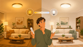 ¿Qué hacer si la luz de casa se ve demasiado amarilla?