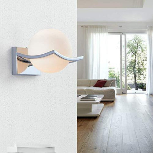 Applique murale LED en verre pour éclairage intérieur moderne – Éclairage parfait pour escalier, cuisine, chambre et couloir