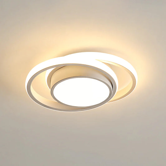 Illuminez Votre Intérieur avec notre Plafonnier LED Moderne Blanc Chaud