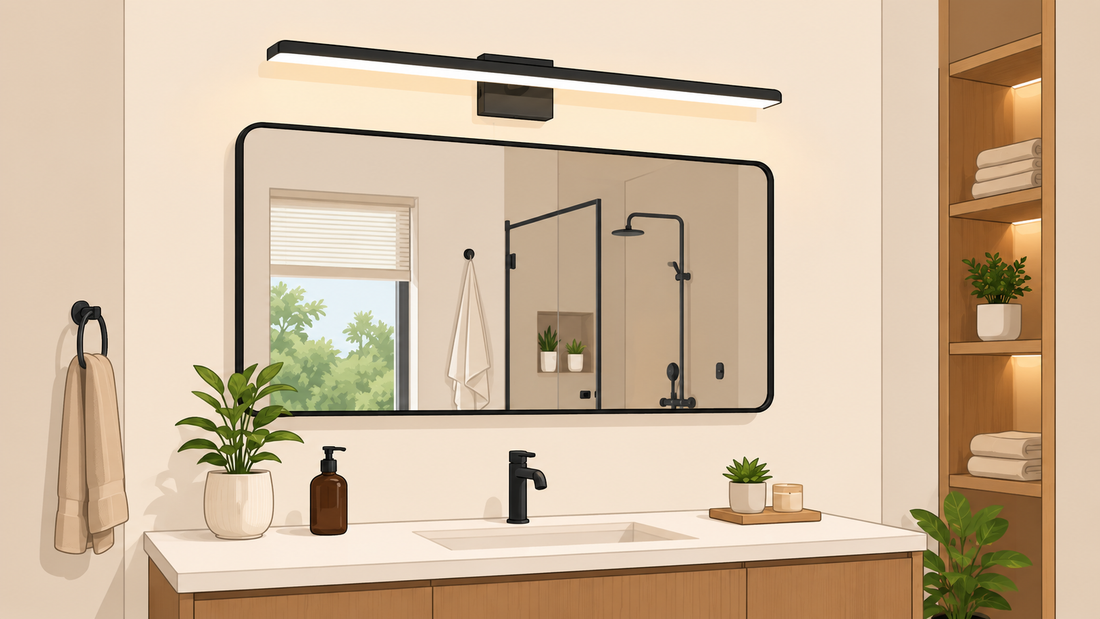 Comment choisir une applique miroir pour salle de bain ?