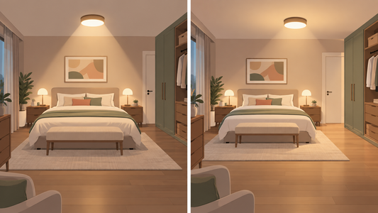 Où installer le luminaire principal dans une chambre ? Au-dessus du lit est-il toujours le bon choix ?