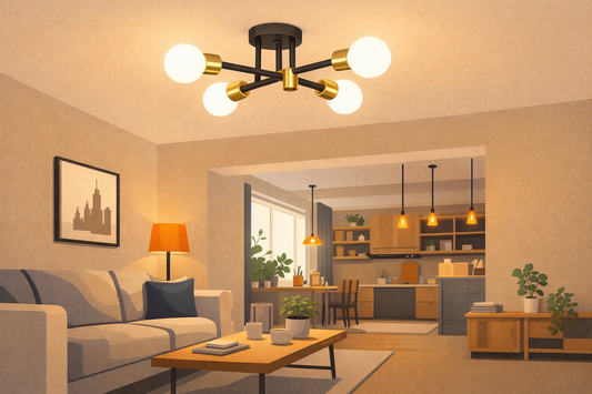 Plafonnier industriel  5 luminaires vintage pour sublimer votre intérieur