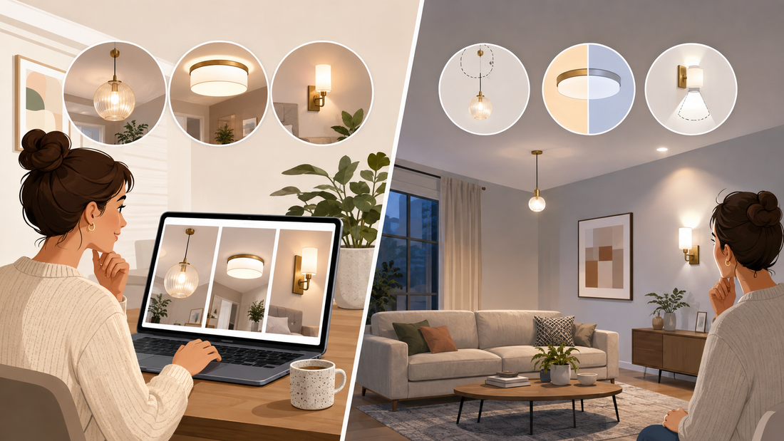 Pourquoi est-il facile de se tromper en achetant un luminaire en ligne ? Les pièges des photos produit