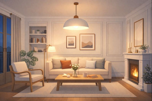 Quelle taille de suspension choisir pour le salon ? Guide selon la surface