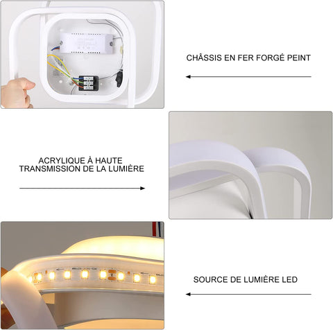 Détails du plafonnier