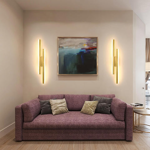 Aplique LED Dorado Moderno 16W 3 Temperaturas 1800LM