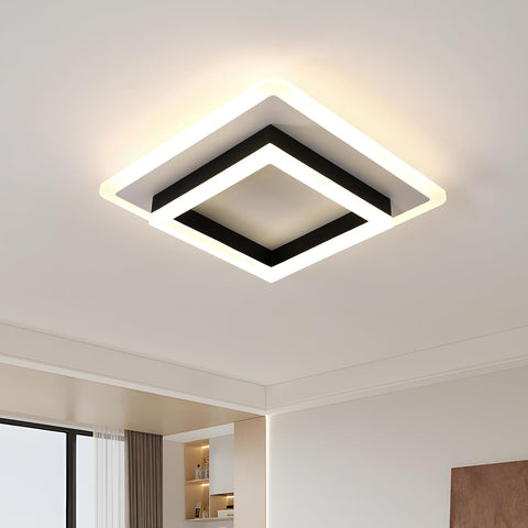 LED-Deckenleuchte Quadrat 4500K
