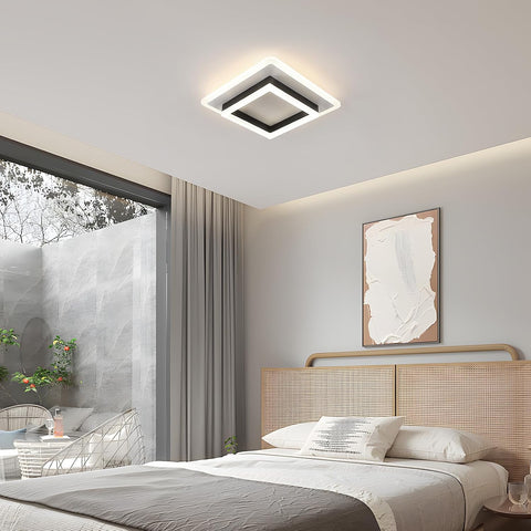 LED-Deckenleuchte Quadrat 4500K