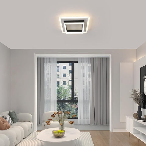 LED-Deckenleuchte Quadrat 4500K