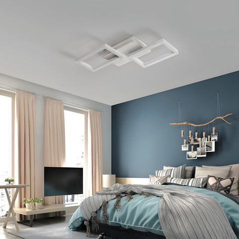 Moderne Quadratische LED Deckenleuchte 46W