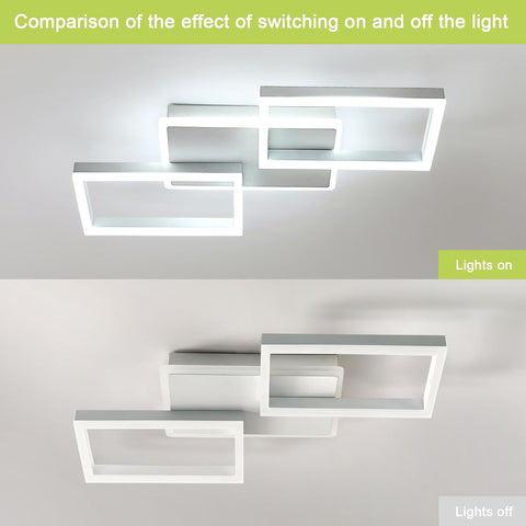 Moderne Quadratische LED Deckenleuchte 46W