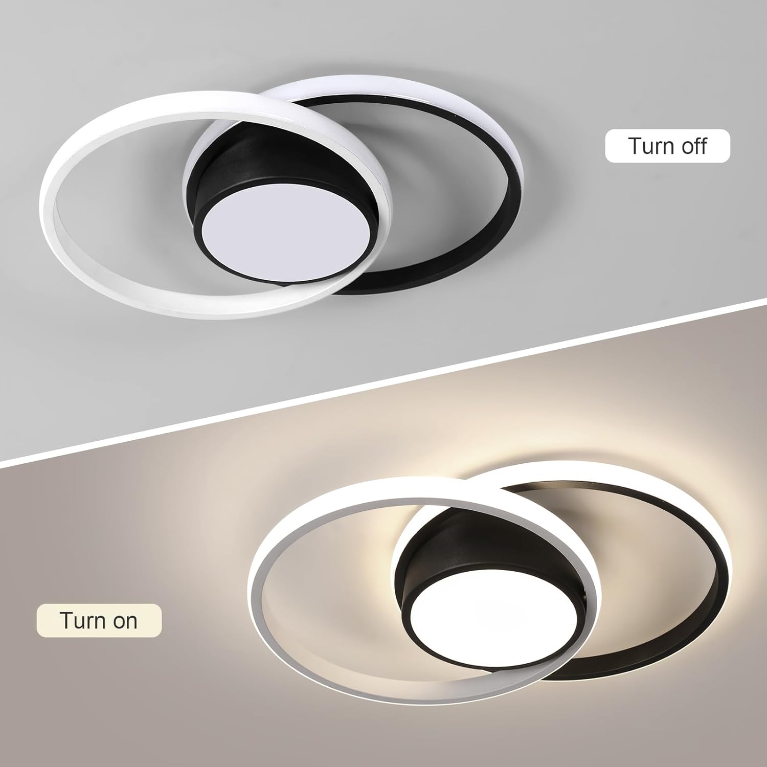 Nowoczesna Okrągła Lampa LED Sufitowa 42W