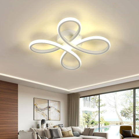 Moderne LED Plafondlamp 30W Bloemdesign