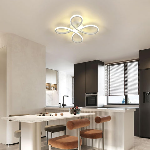 Moderne LED Plafondlamp 30W Bloemdesign