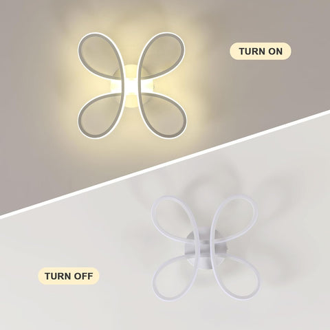 Moderne LED Plafondlamp 30W Bloemdesign