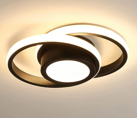 LED-Deckenleuchte, runde Deckenleuchte 32 W, 2500 lm, moderne Deckenleuchte für Flur, Schlafzimmer, Badezimmer, Küche, Wohnzimmer, Kaltweiß