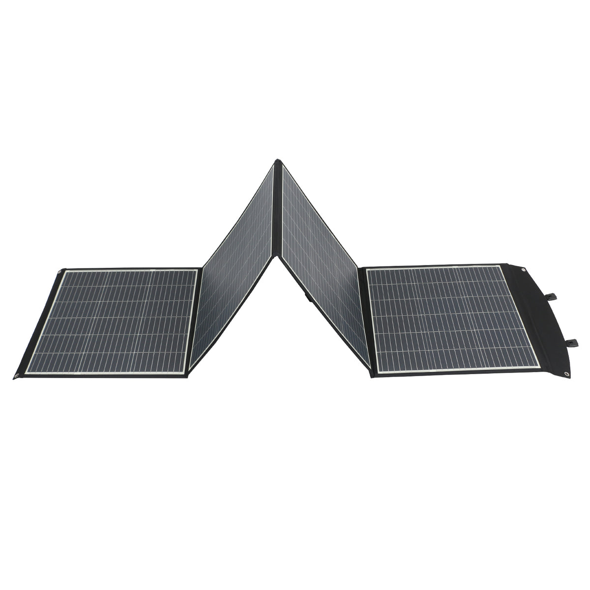 200-W-Solarpanel – monokristalline Leistung, DC 20 V/10 A oder 39 V/5,12 A Ausgang, 3-lagig