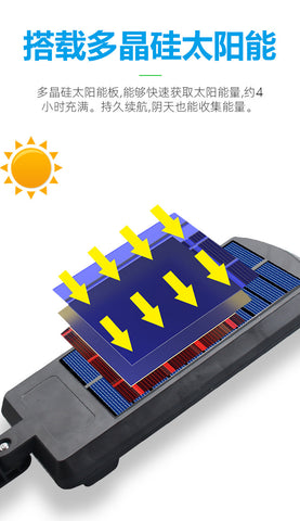 Lámparas solares para exterior resistente al agua IP65 [Clase de eficiencia energética A+]