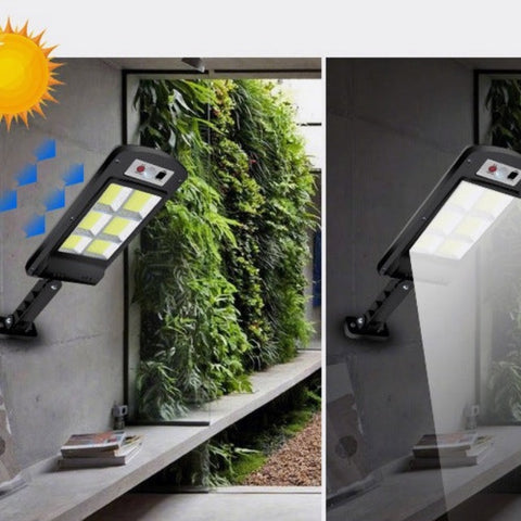 Lámparas solares para exterior resistente al agua IP65 [Clase de eficiencia energética A+]
