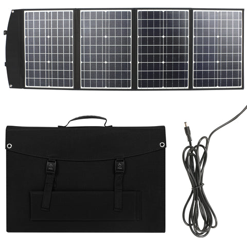 Los paneles solares plegables portátiles 120W para acampar, caminar, bolso, cargador