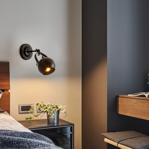 Industrielle Innenwandleuchte, Retro-Wandleuchte, verstellbare Wandleuchte, E27-Eisenwandleuchten für Schlafzimmer, Wohnzimmer, Badezimmer, Korridor, Loft, Café