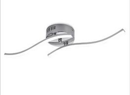 Paralleles LED-Licht, moderne Deckenleuchte, gewellte Streifen-Designlampe, LED-Deckenleuchte, für Wohnzimmer, Schlafzimmer, warmweißes Licht, moderne Streifen-Deckenleuchte