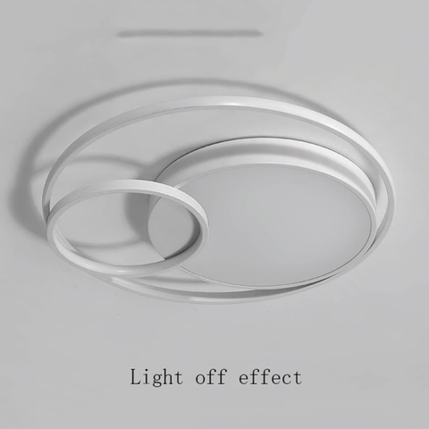 Lámpara de techo LED, 50W 5600lm Lámpara de techo, Lámpara de techo LED moderna para dormitorio, sala de estar, pasillo, oficina, baño, cocina, regulable 3000K-6500K