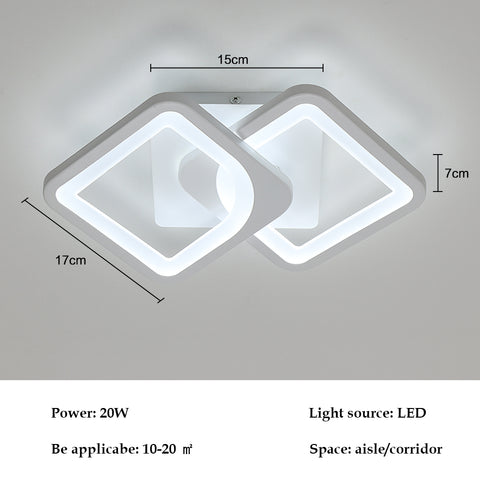 Aplique de pared interior Lámpara de pared LED de 21w, forma convertible, para escaleras interiores Sala de estar Dormitorio Regulable 3000K/4000K/6500K