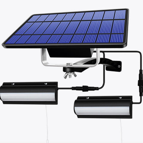 Bewegingssensor op zonne-energie voor buiten, IP65 waterdichte zonne-wandlamp met afstandsbediening