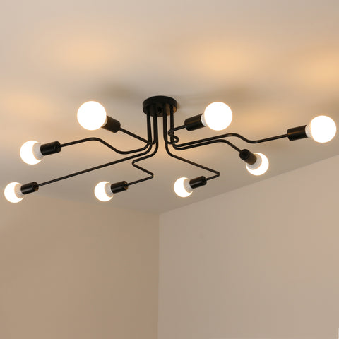 Plafonnier Lampe Lutres E27