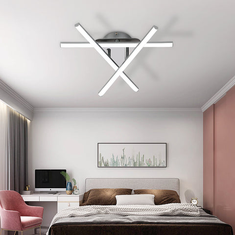 Lámpara de Techo LED, Lámpara de Techo LED Minimalista de 18W, Luces Blancas Frías, 6500K, LED Integrados, Lámpara de Techo para Dormitorio, Sala de Estar, Comedor, IP20