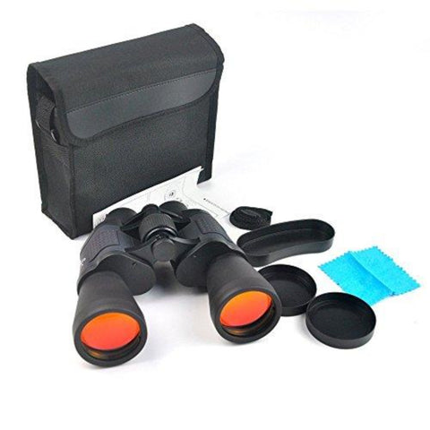 Binoculares para Adultos, binoculares para Senderismo 10x50 con Alta Potencia, Impermeables y a Prueba de Niebla, Perfectos para niños y Adultos