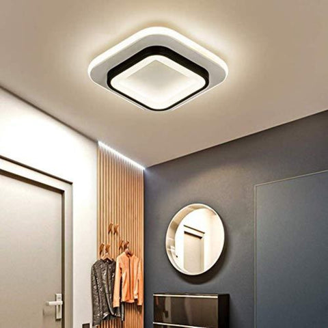 Plafonnier LED, Lampe de plafond nordique 20W pour Couloirs Salon