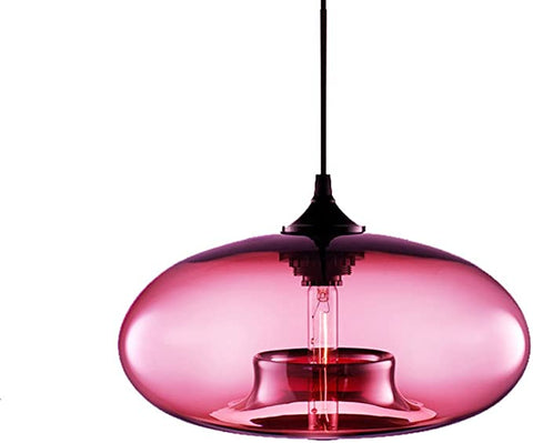 Lámpara de araña industrial vintage de techo Lámparas de araña E27 Lámpara de luz Iluminación de techo colorida (rosa) sin bombillas