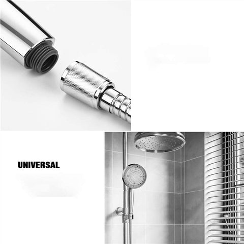 Cabezal de ducha LED, cabezal de ducha universal para baño, control automático de temperatura de 7 colores, cabezal de ducha con ahorro de agua a alta presión, para el hogar, hotel, baño