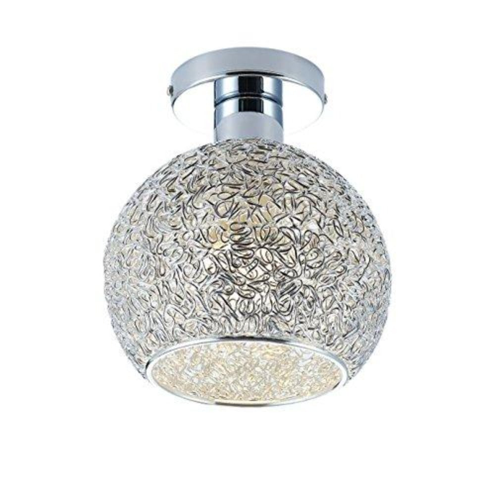 Deckenlampe aus Aluminium Mini-Deckenlampe für Garderobe, Flur und Wohnzimmer