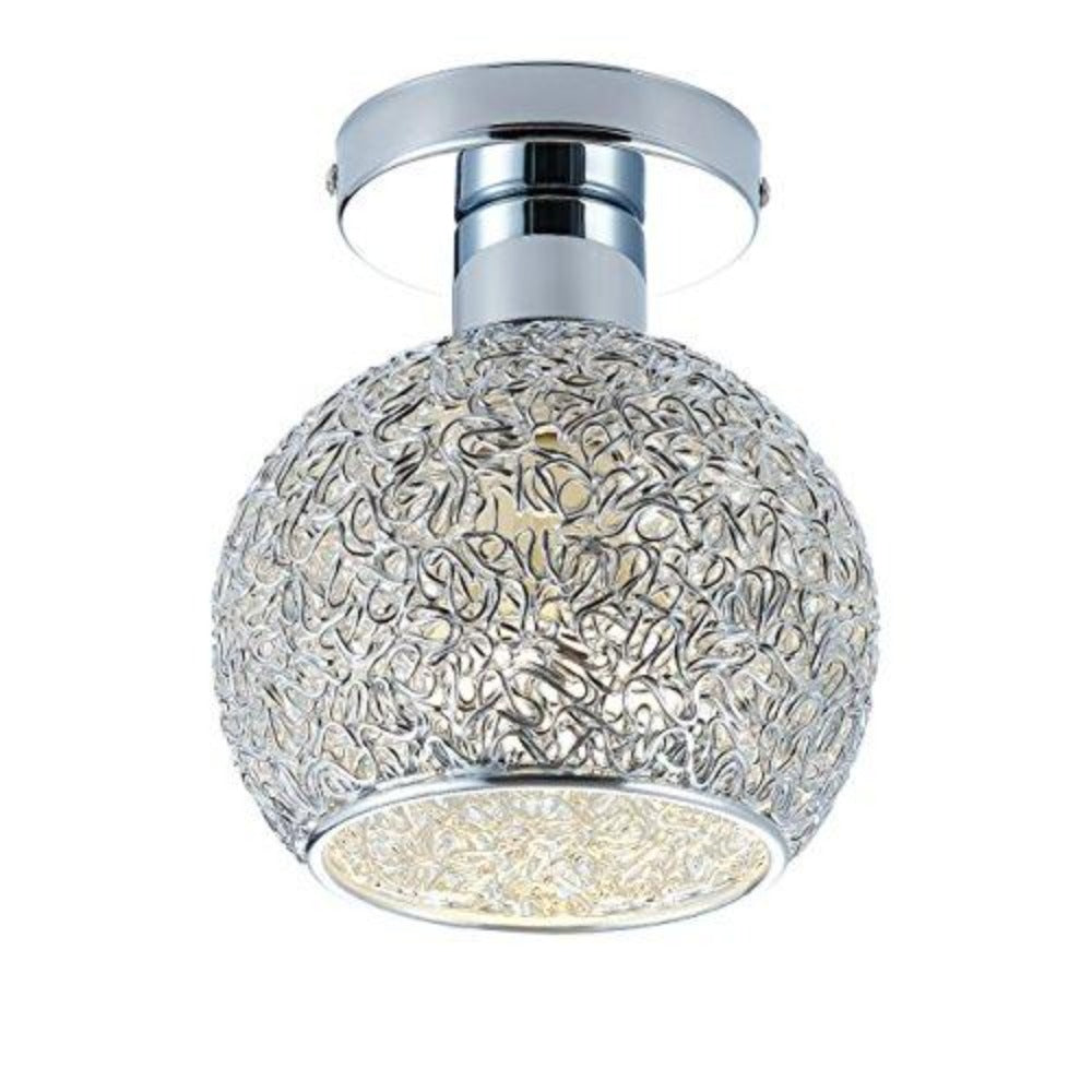 Aluminiowa lampa sufitowa Mini lampa sufitowa do garderoby, przedpokoju i salonu