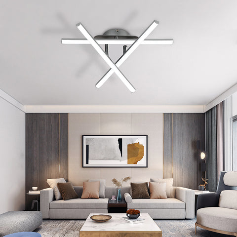 Lámpara de Techo LED, Lámpara de Techo LED Minimalista de 18W, Luces Blancas Frías, 6500K, LED Integrados, Lámpara de Techo para Dormitorio, Sala de Estar, Comedor, IP20