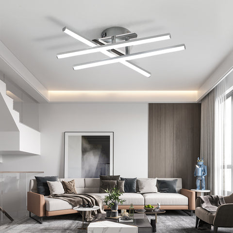 Lámpara de Techo LED, Lámpara de Techo LED Minimalista de 18W, Luces Blancas Frías, 6500K, LED Integrados, Lámpara de Techo para Dormitorio, Sala de Estar, Comedor, IP20