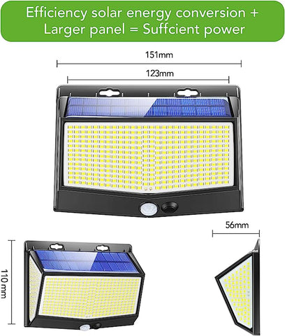 2 stücke Solar Wand Licht Außen Motion Sensor LED Wand Lampe für Hof Garten Korridor Terrasse Schließen Wand Pathway terrasse Villa