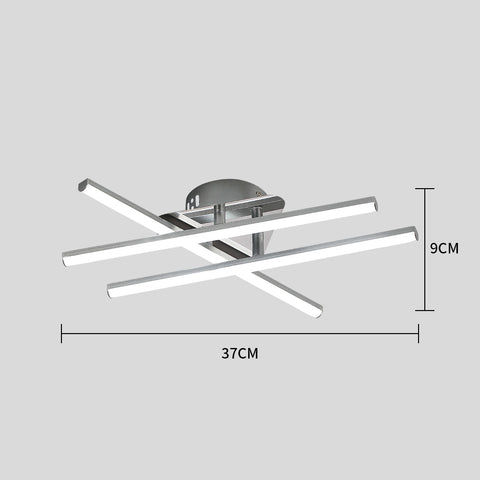 Lámpara de Techo LED, Lámpara de Techo LED Minimalista de 18W, Luces Blancas Frías, 6500K, LED Integrados, Lámpara de Techo para Dormitorio, Sala de Estar, Comedor, IP20
