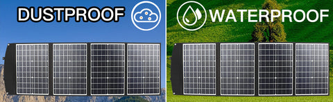 Los paneles solares plegables portátiles 120W para acampar, caminar, bolso, cargador