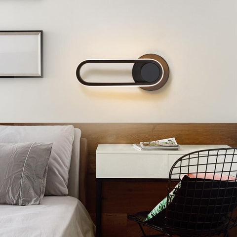 LED moderne applique murale 330 ° rotatif réglable applique chambre
