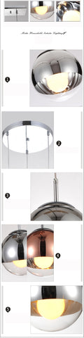 Lámpara colgante de techo con bola de cristal plateada moderna, candelabro para sala de estar, dormitorio, comedor, cocina, accesorio colgante de luz para el hogar