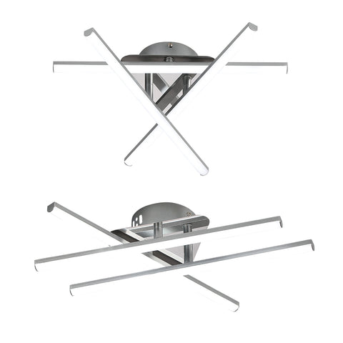 Lámpara de Techo LED, Lámpara de Techo LED Minimalista de 18W, Luces Blancas Frías, 6500K, LED Integrados, Lámpara de Techo para Dormitorio, Sala de Estar, Comedor, IP20